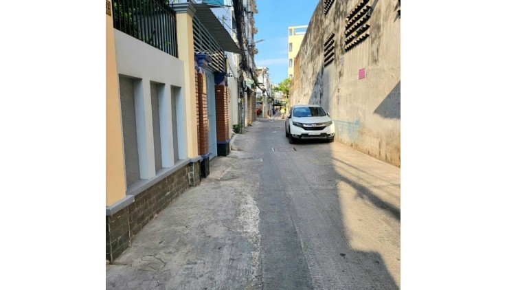 BÁN NHÀ 3 TẦNG, HẺM XE HƠI THẲNG MỘT TRỤC - ÂU DƯƠNG LÂN - KHU VỰC XÂY DỰNG CAO TẦNG - 100M2 - GIÁ 12 TỶ